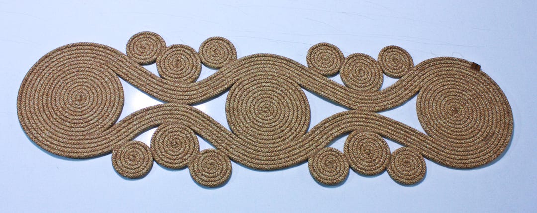 Handmade Jute Table Runner – Natural Rustic Woven Rope Decor for Dining ...