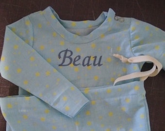 drawstring baby gowns