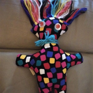 Wild Hair Dammit Doll