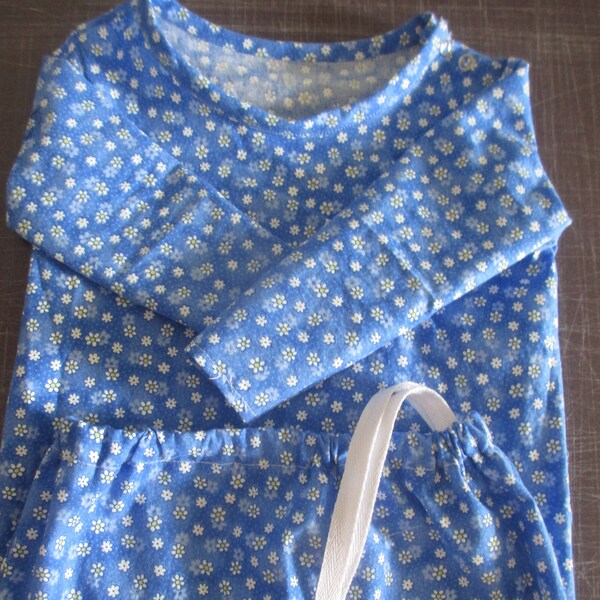 Drawstring Baby Gown Etsy
