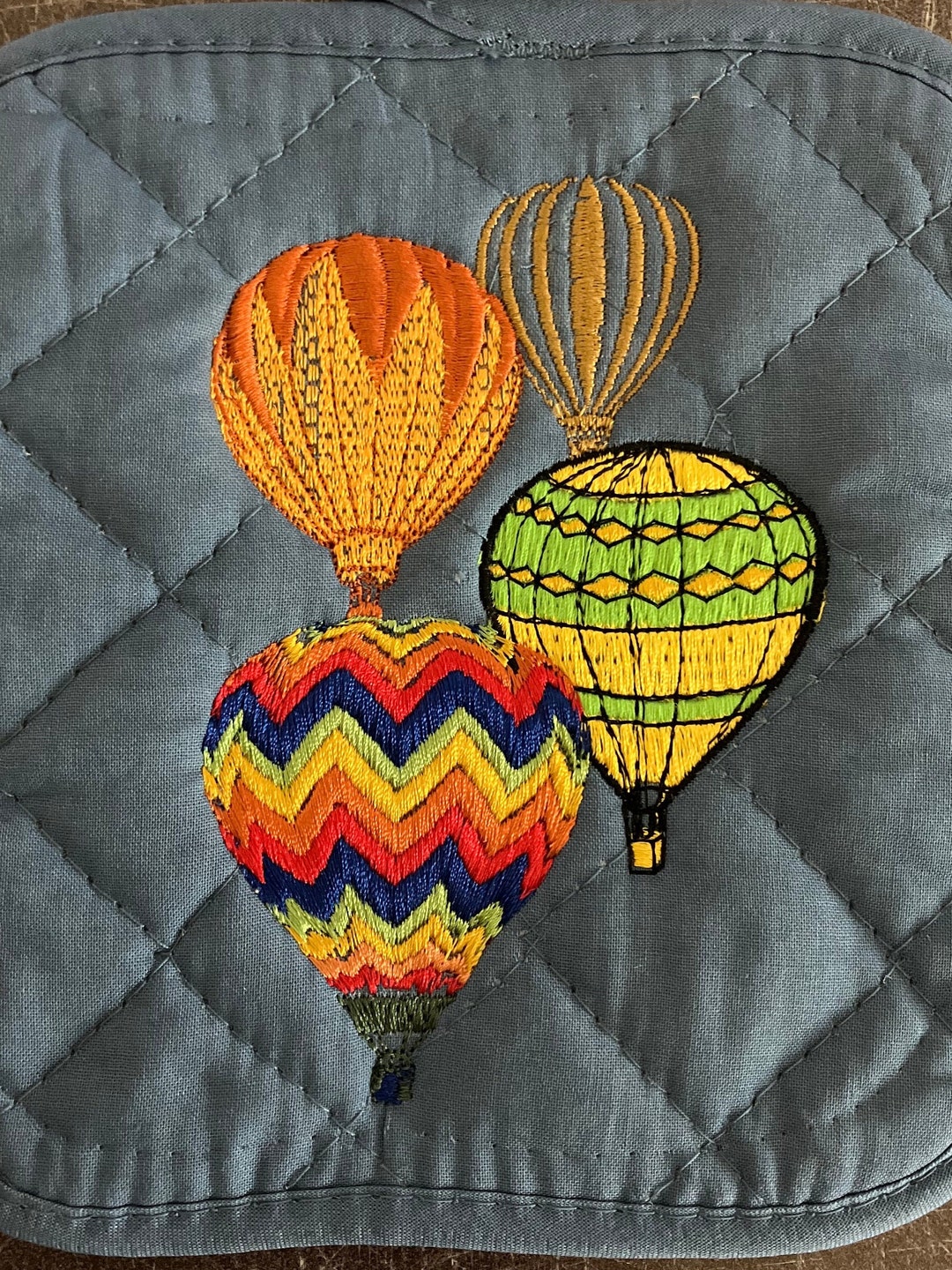 Hot Air Balloon Pot Holder - Etsy