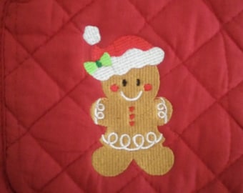 Gingerbread Elf Pot Holder