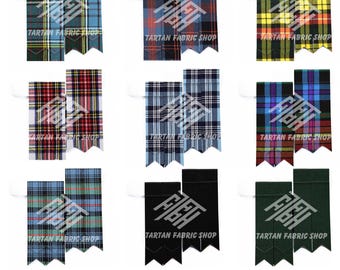 Tartan Kilt Flashbacks – Skotska höglandskläder Accessoarer-Anpassade klan-tartan flashbacks-Kilt flashbacks-Handgjorda tartan flashbacks-210+ tartan