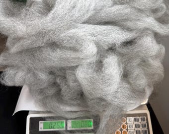 100% Icelandic Wool Roving Natural Color Undyed