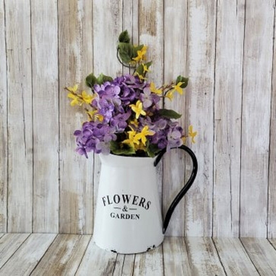 Farmhouse Pitcher Farmhouse Pitcher Decor Farmhouse Pitcher Etsy