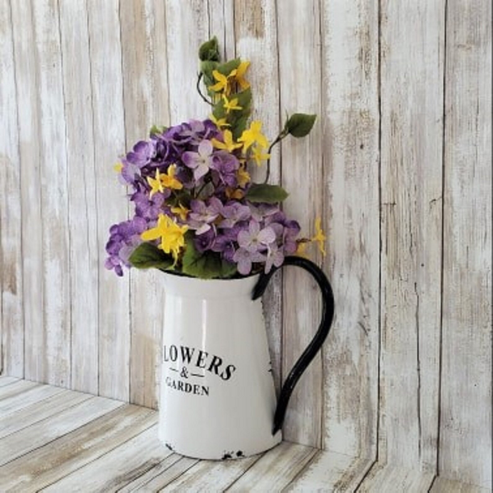 Farmhouse Pitcher Farmhouse Pitcher Decor Farmhouse Pitcher Etsy