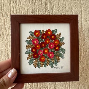 Bouquet VII - Pintura Floral EXCLUSIVA em Óleo Pastel, Flores Vibrantes, Arte Original, Decorativa, Textura, Pintura Única
