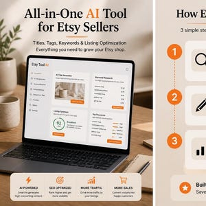 Find Etsy Keywords Fast | Etsy Keyword Tool | Improve Etsy Listings in Seconds
