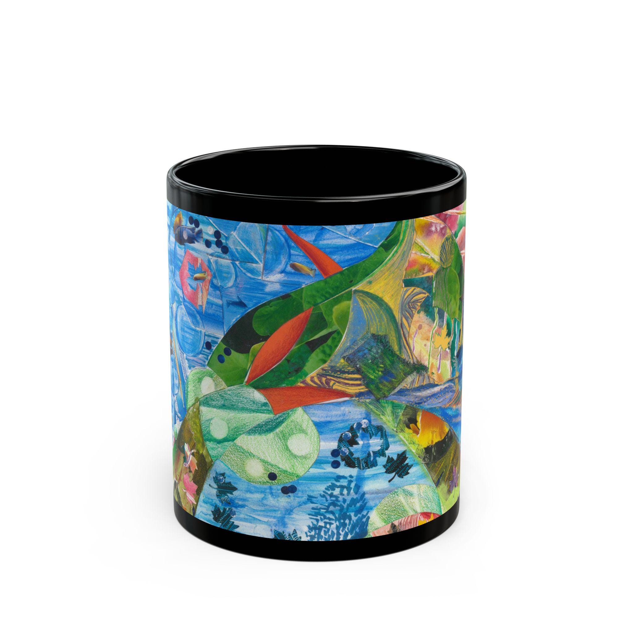 Lot De 4 Sous-verres En Céramique Artisanale - Fait Main, Couleur Bleue