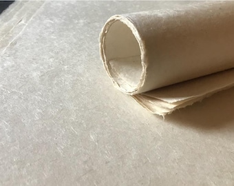 Lokta Paper | 10x14 inch sheet of plain lokta paper handmade in Nepal [N001]