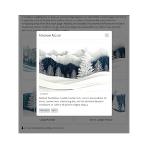 Code modal | Extrait de code Bootstrap 5.3 pour l'affichage d'informations dans une boîte de dialogue
