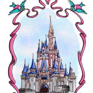 Cinderella&#39;s Castle Wall Art