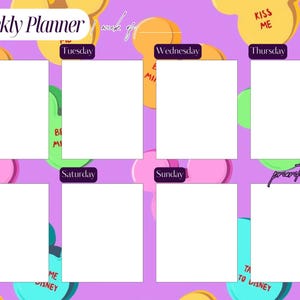 Disney Weekly Planner