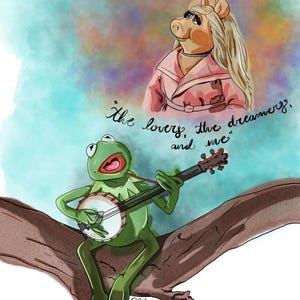 Kochankowie Marzyciele i Ja Sztuka Ścienna
