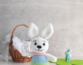 Crochet Easter Bunny Pattern in US English | Eggy the Easter Egg | Amigurumi