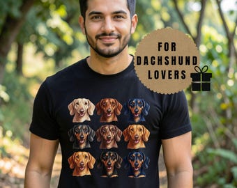 Vintage Dackel Shirt, Dachshund Weiner Dog Tee