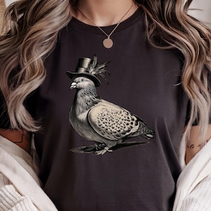 Funny Pigeon Shirt, Pigeon Print, Pigeon Lover Gift, Bird Lover Tshirt, Funny Pigeon Gift, Funny Bird Shirt, Pigeon Shirt, Vintage Shirt