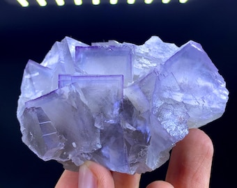 Cubic Purple Fluorite Specimen From Pakistan 230 Gram