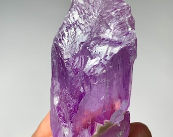 Facet Grade Pink Kunzite Crystal from Afghanistan 130 Gram