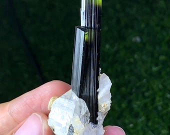 パキスタンスカルドゥ産 ガーネットオンクォーツ パキスタン産 ガーネットinクォーツ / Garnet in Quartz (柘榴石入り水晶)