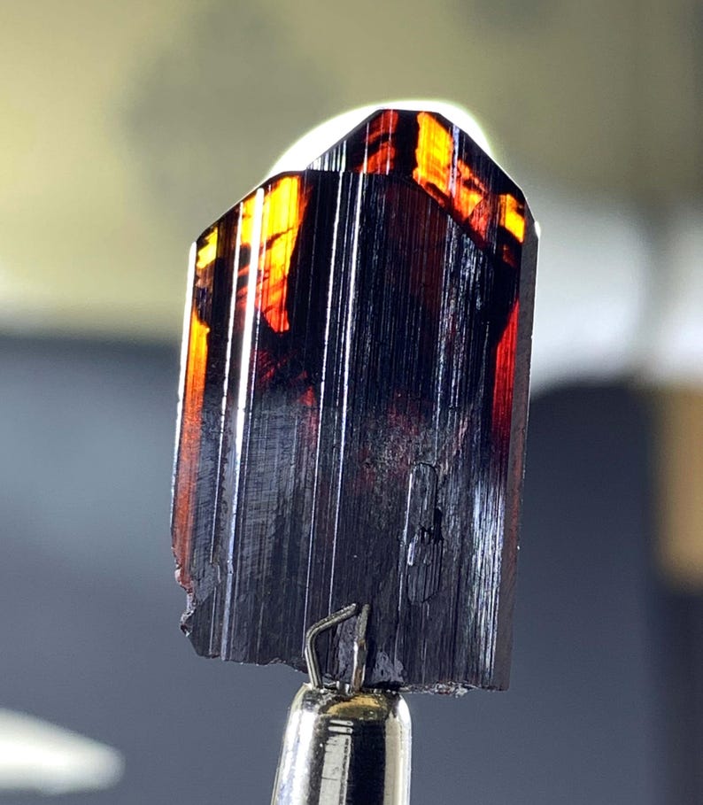 Rare red Brookite Crystal