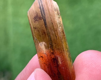 Rare Red Brookite Crystal From Pakistan 2.25 Carats
