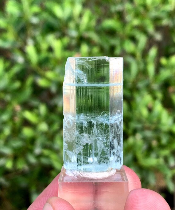 パキスタン産透明ブルーアクアマリンクリスタル 78.30カラット - Etsy 日本