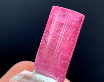 32.35 Carats Rubellite Pink Tourmaline Crystal From Afghanistan
