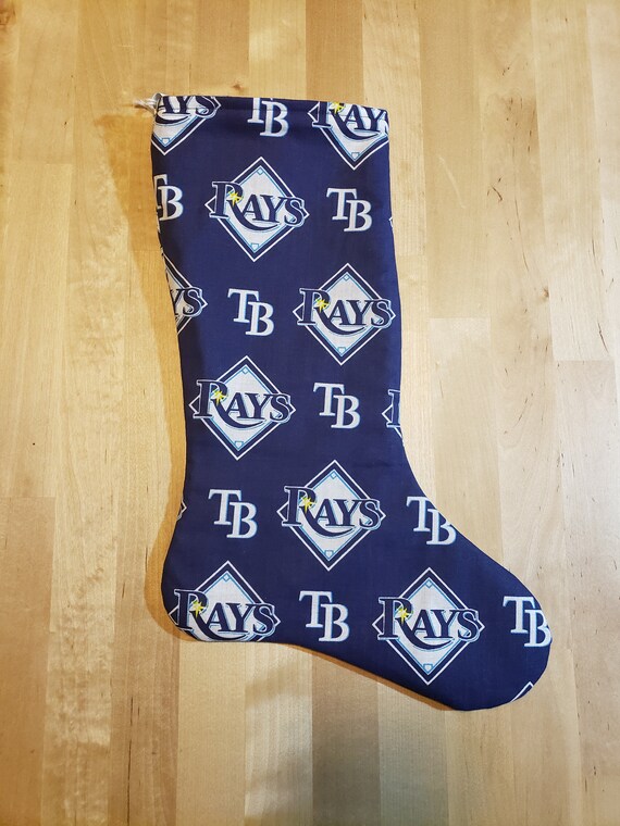 Tampa Bay Rays Theme Christmas Stocking