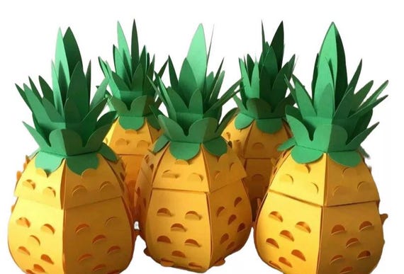 3d Pineapple Cutting File Digital Studio