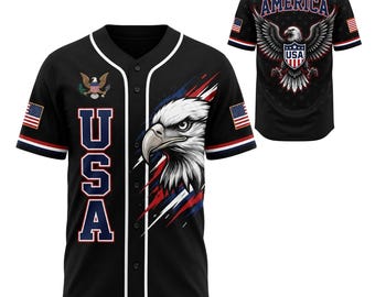 Benutzerdefinierte USA 250 Baseball Jersey, personalisiertes Name Number Jubiläum Shirt