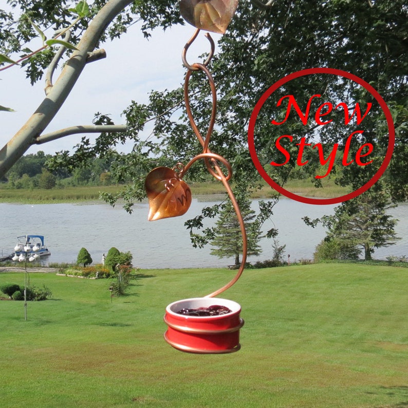 Oriole Feeder Grape Jelly Feeder Red Ceramic Cup Gardening Etsy