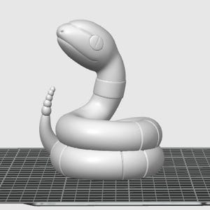 3D Printed Snake Planter | Serpent Plant Pot | Unique Succulent Planter | Reptile Decor | Modern Indoor Pot | Gift for Plant Lovers