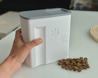 Custom 3D Printed Dog Food Container: Eco-Friendly Pet Storage