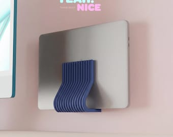 Macbook / Laptop Wandhalterung - nachhaltig 3D gedruckt aus PLA