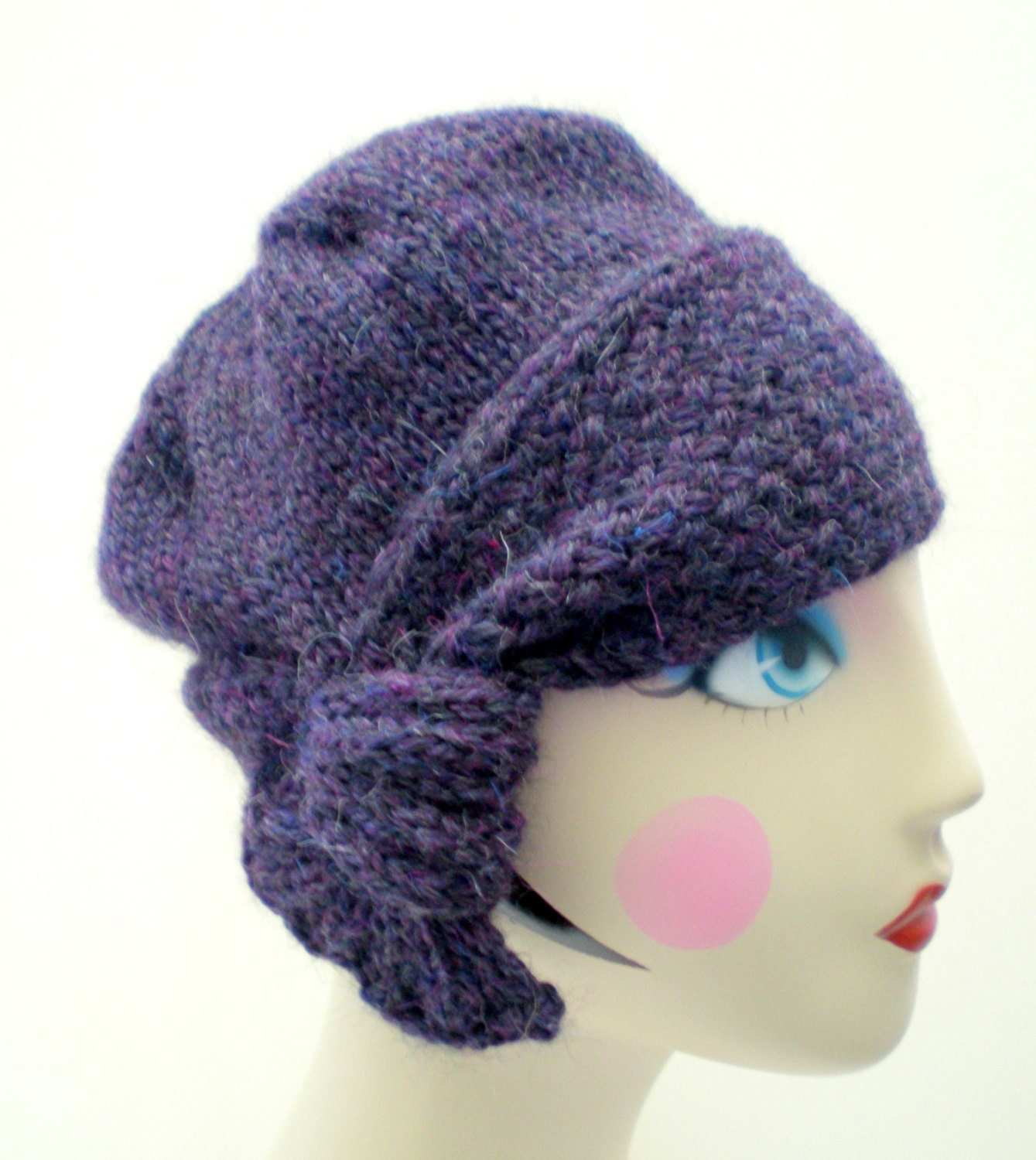 PDF Pattern Women Knit Cloche Hat Flapper Cloche Hat Etsy