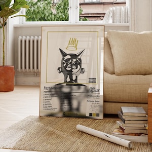 Poster dell'album J.Cole, poster di Born Sinner