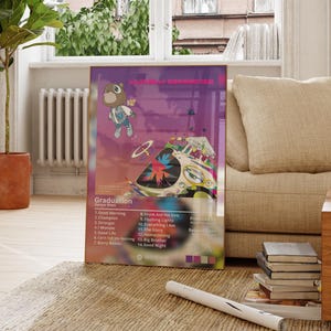 Kanye West Album Poster, Graduation Poster