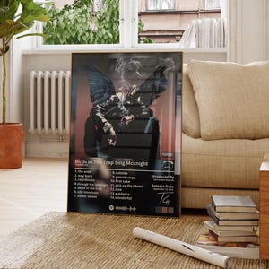 Travis Scott Album Poster, Birds In The Trap Sing Mcknight Poster