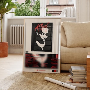 Playboi Carti Album Poster, Whole Lotta Red Poster