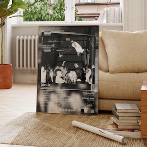 Playboi Carti Album Poster, Die Lit Digitaldruck