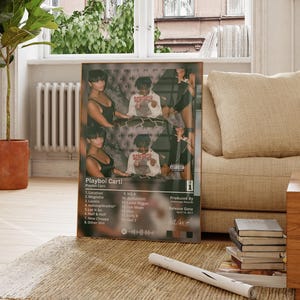 Playboi Carti Album Poster, Playboi Carti Digitaldruck