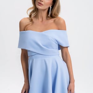 Avondjurk, minijurk, bruidsdouchejurk, bruiloftsgastjurk, cocktailjurk, avondjurk, bruidsmeisjesjurk, wikkeljurk, vintage, jaren 90