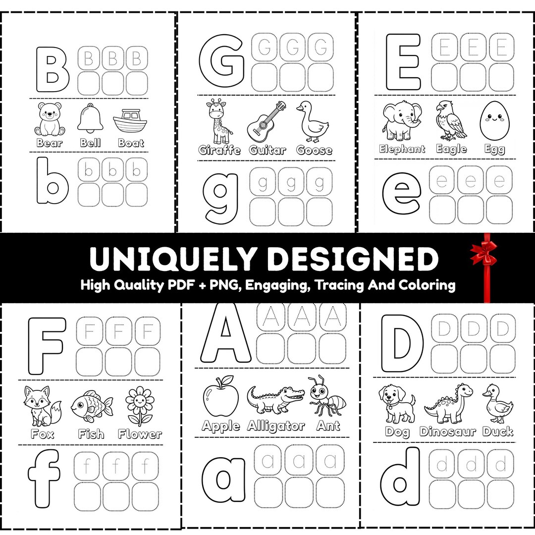 Alphabet & Letter Coloring Pages | Preschool Learning and Activity ...