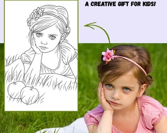 Aangepaste fotokleurplaat: 5 gepersonaliseerde portretkunst (digitale download)