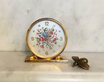 Imhof Bucherer Electric Calendar Desk Clock Swiss Made - Etsy