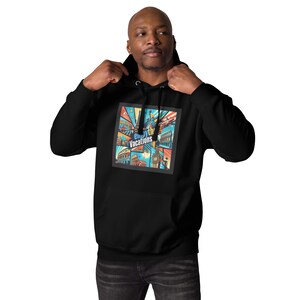 Unisex Hoodie | AI Design Travel Icon