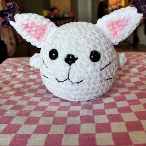 Angel Cat Digital Monster Crochet Plushie