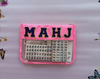 Mini Mahjong Travel Set - Light Pink
