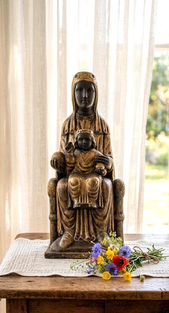 Statue Montserrat - Etsy